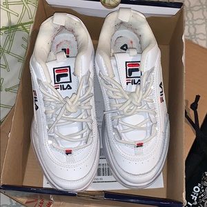 Fila platform shoes